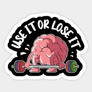 Weightlifting funny Sticker